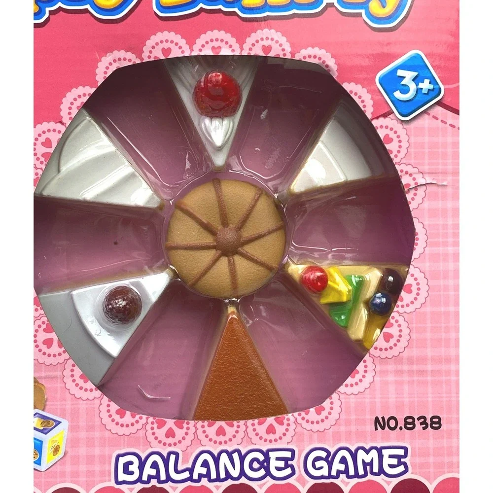 Happy Family‎ Balance Game Cake and Cookie Stacking Toy for Kids Ages 3+