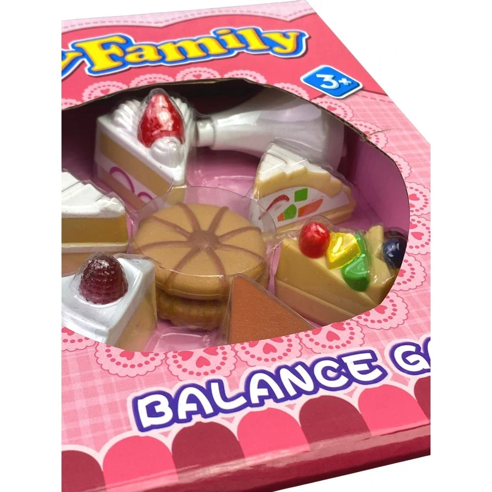 Happy Family‎ Balance Game Cake and Cookie Stacking Toy for Kids Ages 3+