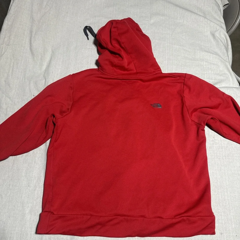 Men's The North Face Since 1968 Red Hooded Sweatshirt Long Sleeve‎ Hoodie -xl