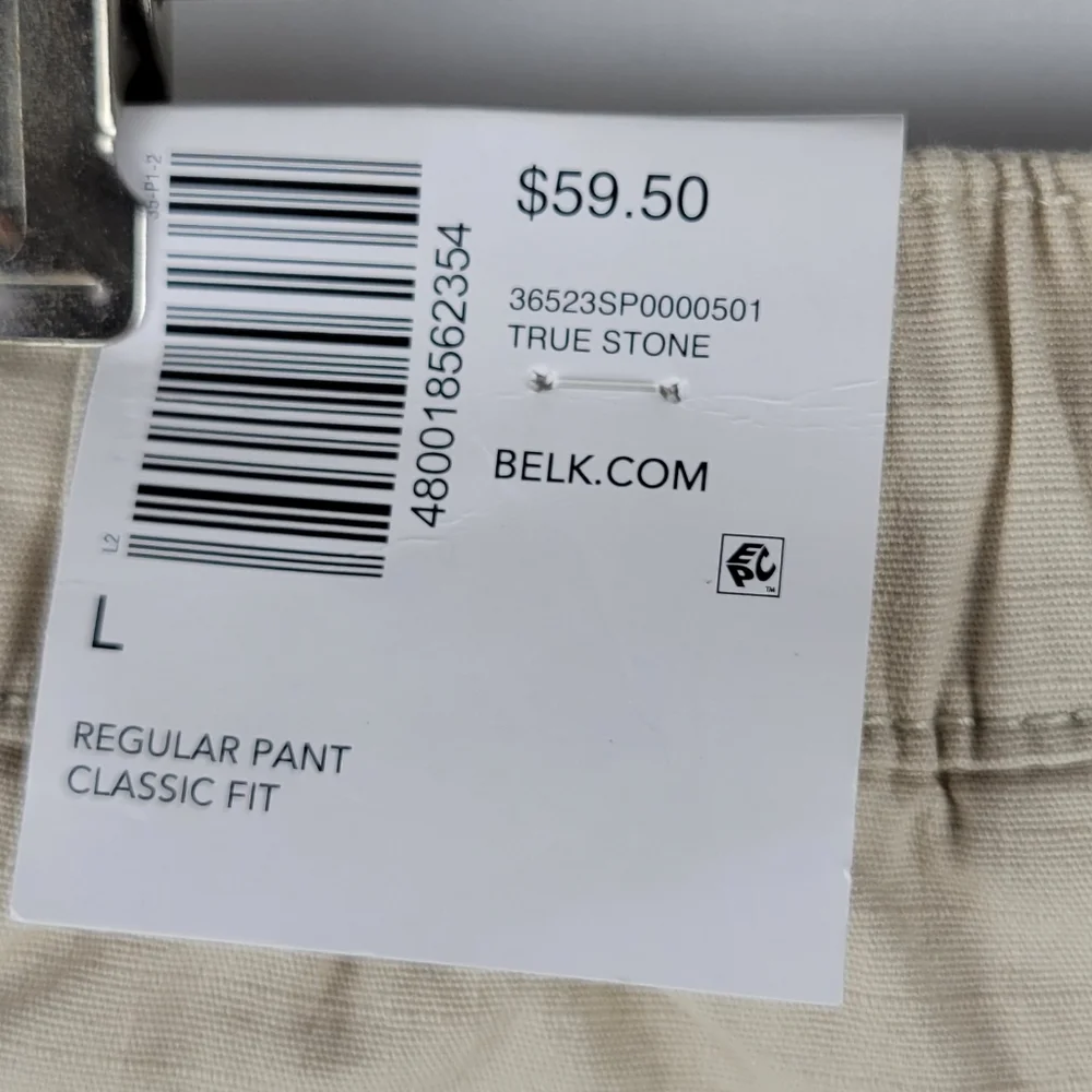 Ocean Coast Draw String Elastic Waist Cuffed Athleisure Nautical Large Pant