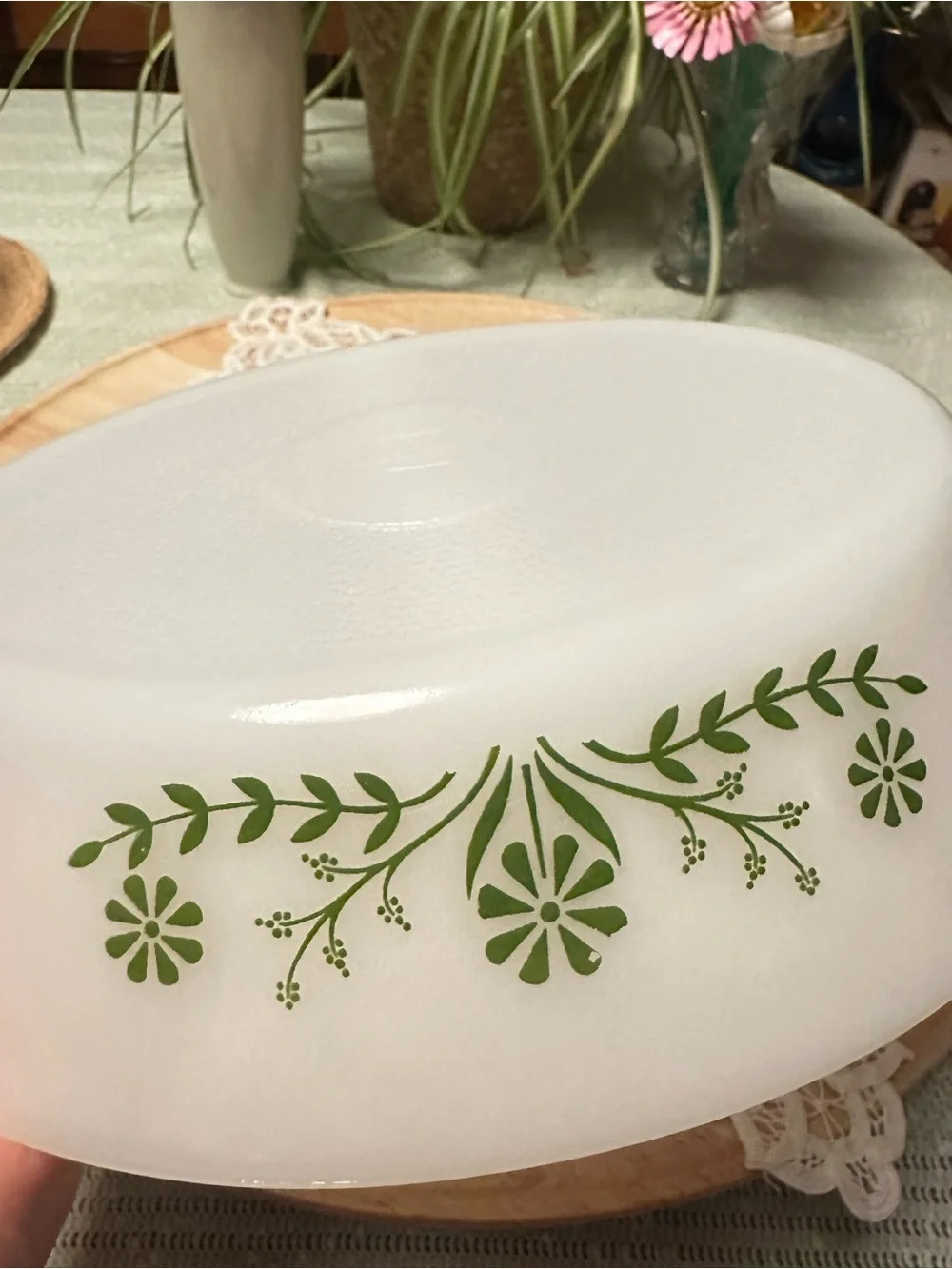 Glasbake vintage divided