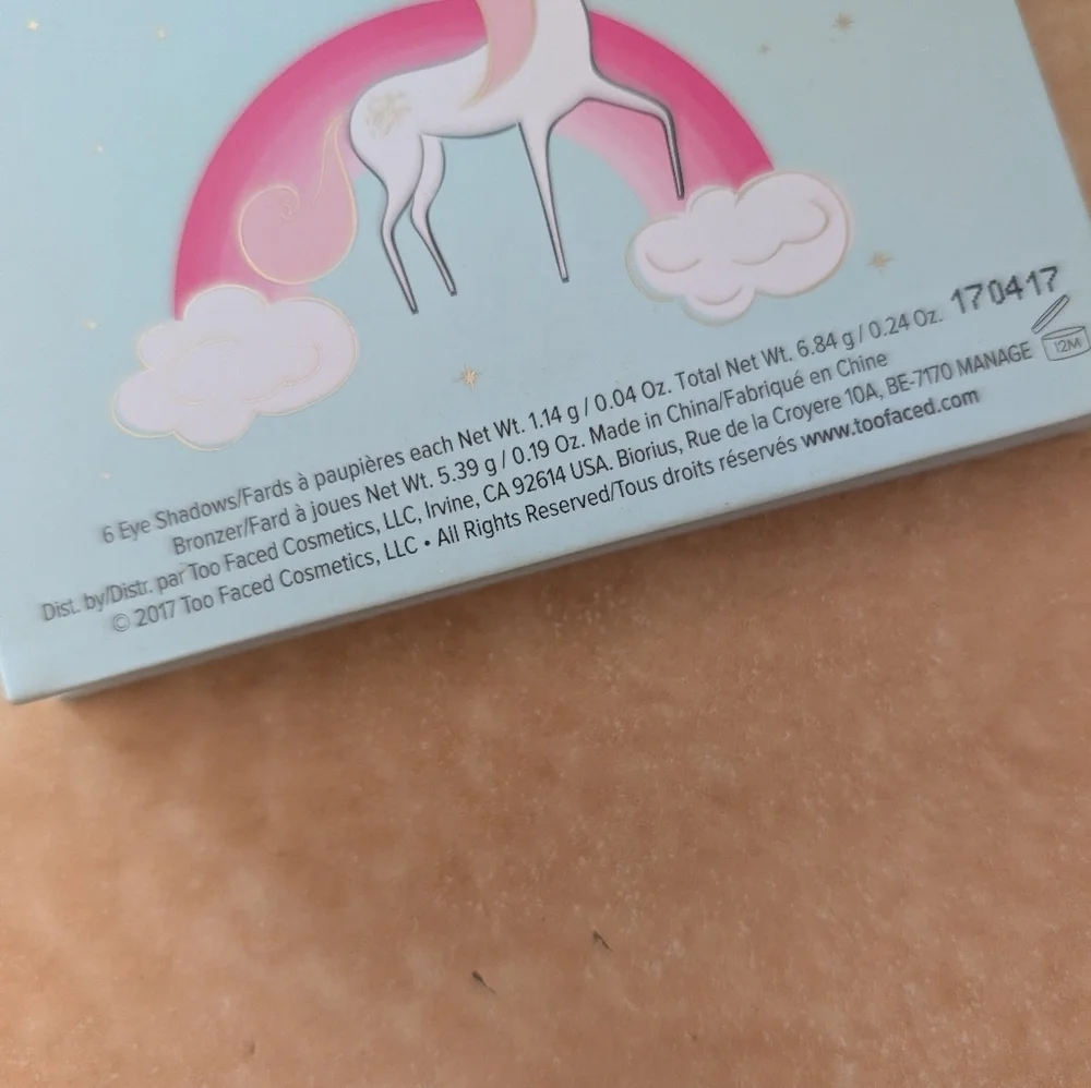Too Faced Natural Beauty Palette, Neutrals..New In Box