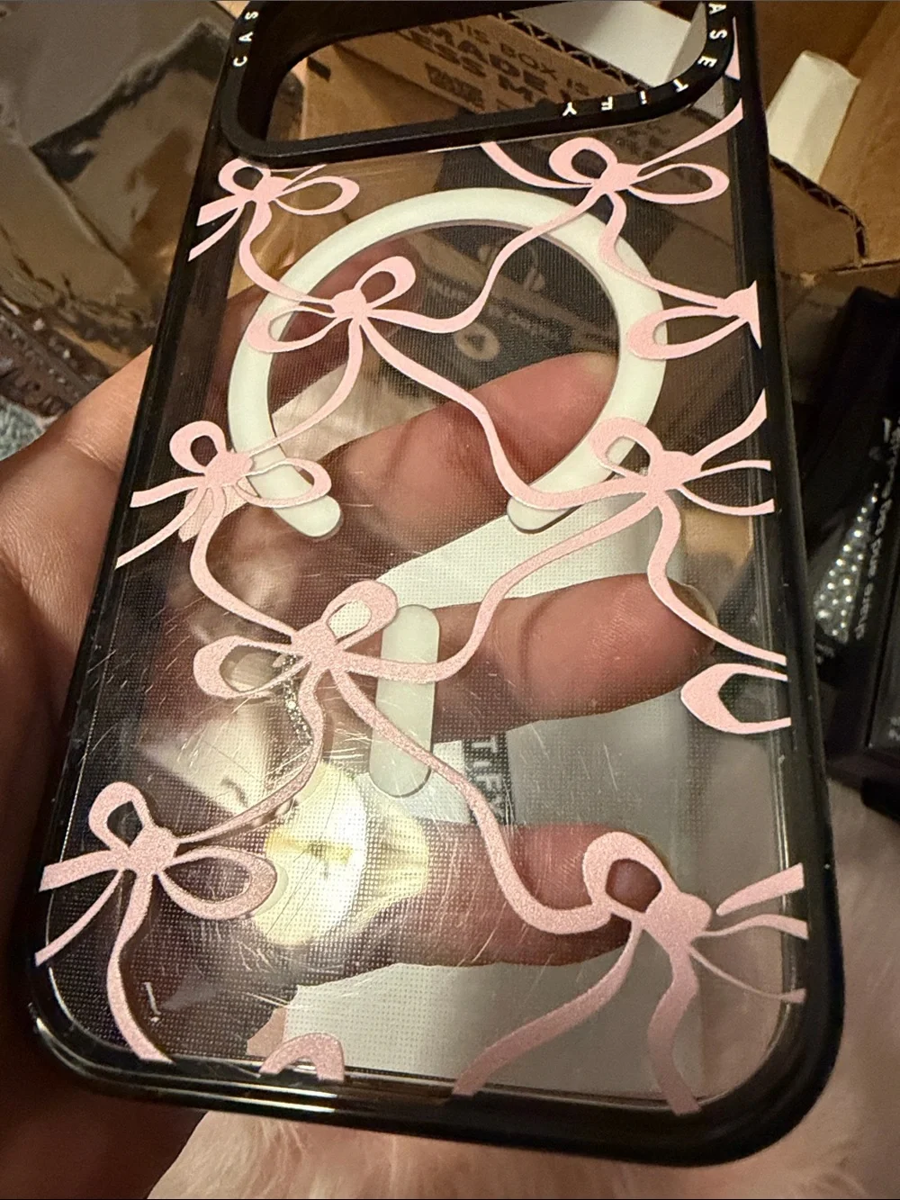 Casetify iPhone 17 Pro Max case used