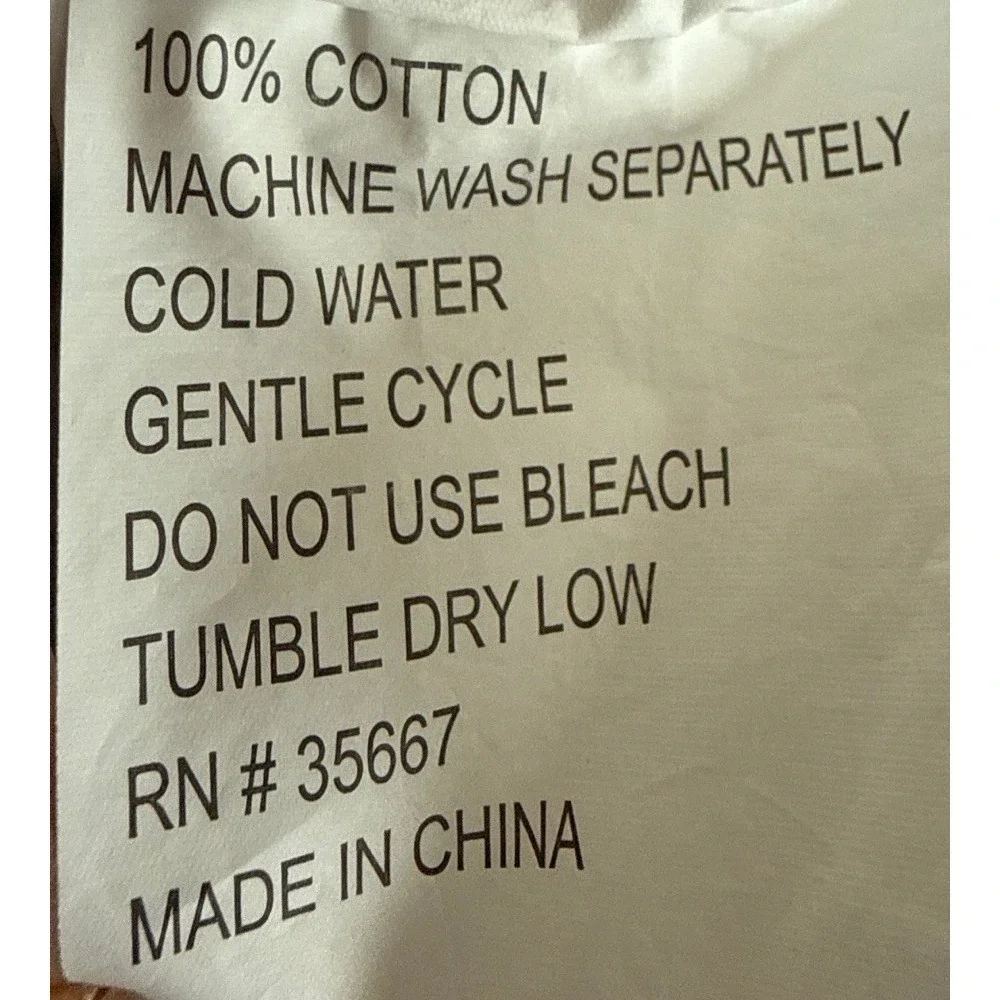 N/A i100% cotton
