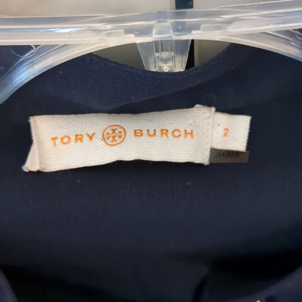 Tory Burch Mock Neck Knee-Length Dress