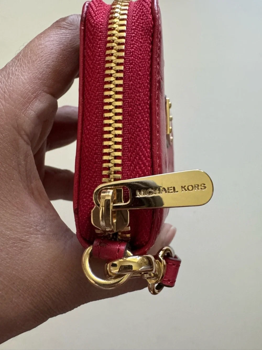 Michael Kors compact wristlet