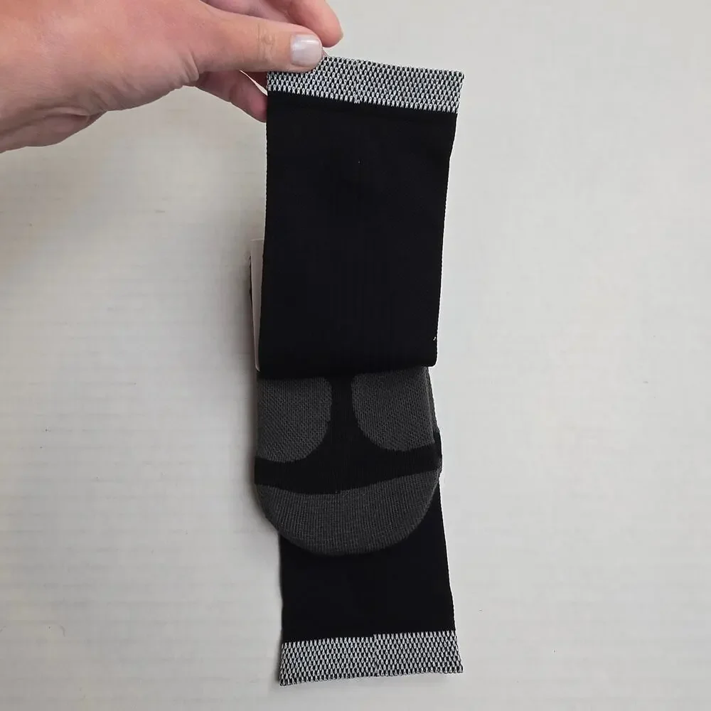 Nike Spark Running Crew Socks Size W9.5-11/M8-9.5 Black Cushioned Dri-Fit
