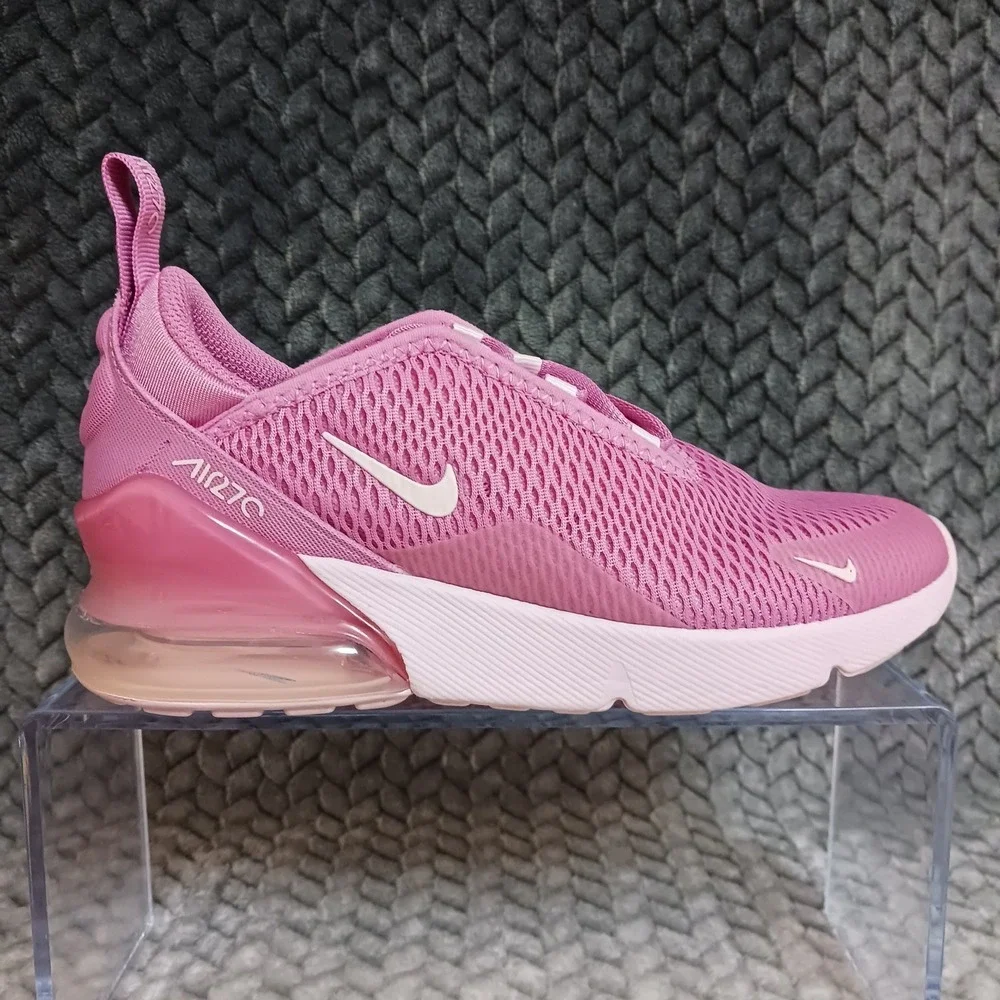 Nike Air Max 270 Pink Foam PS Walking Running Sneakers Shoes Size 1.5Y