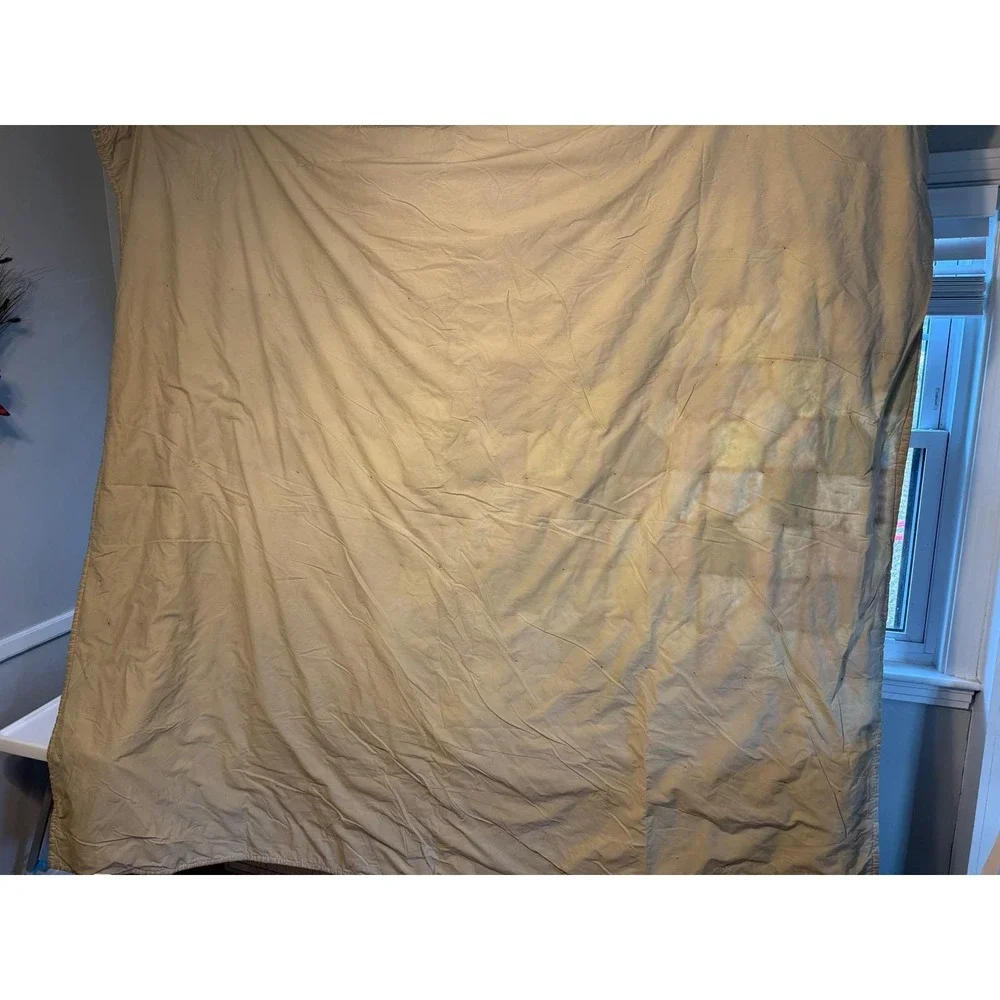 Vintage Handmade Hand stitched Patchwork Quilt Folk‎ Art Throw Blanket