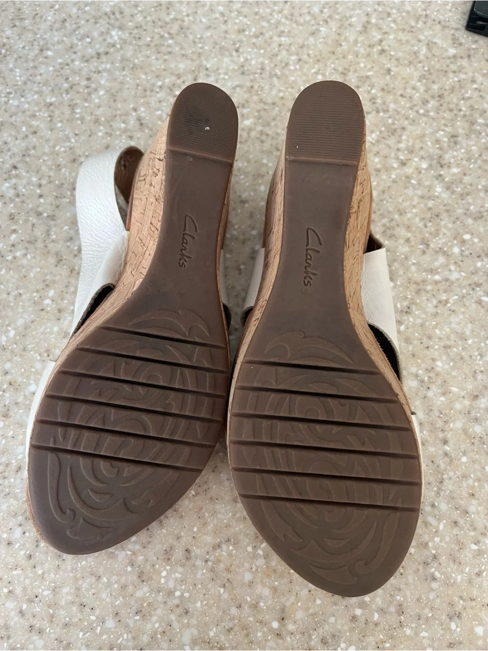 Clarks soft leather