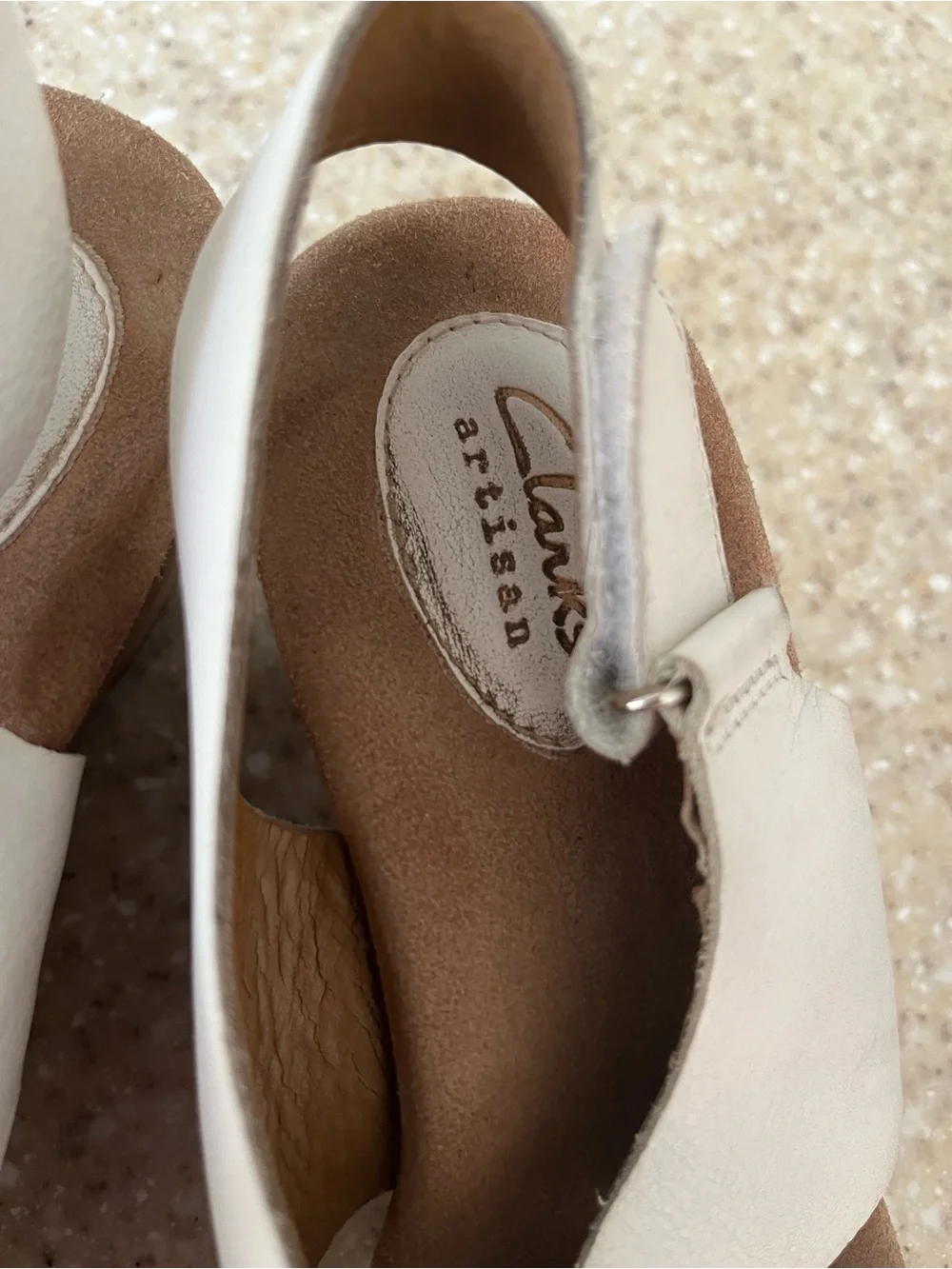 Clarks soft leather
