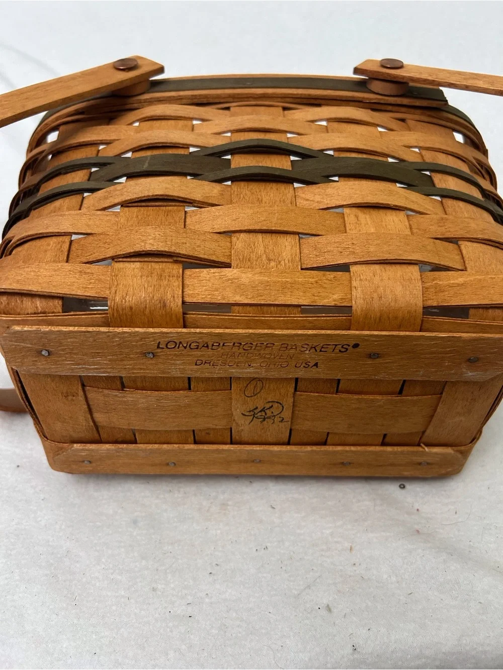 Longaberger woven basket