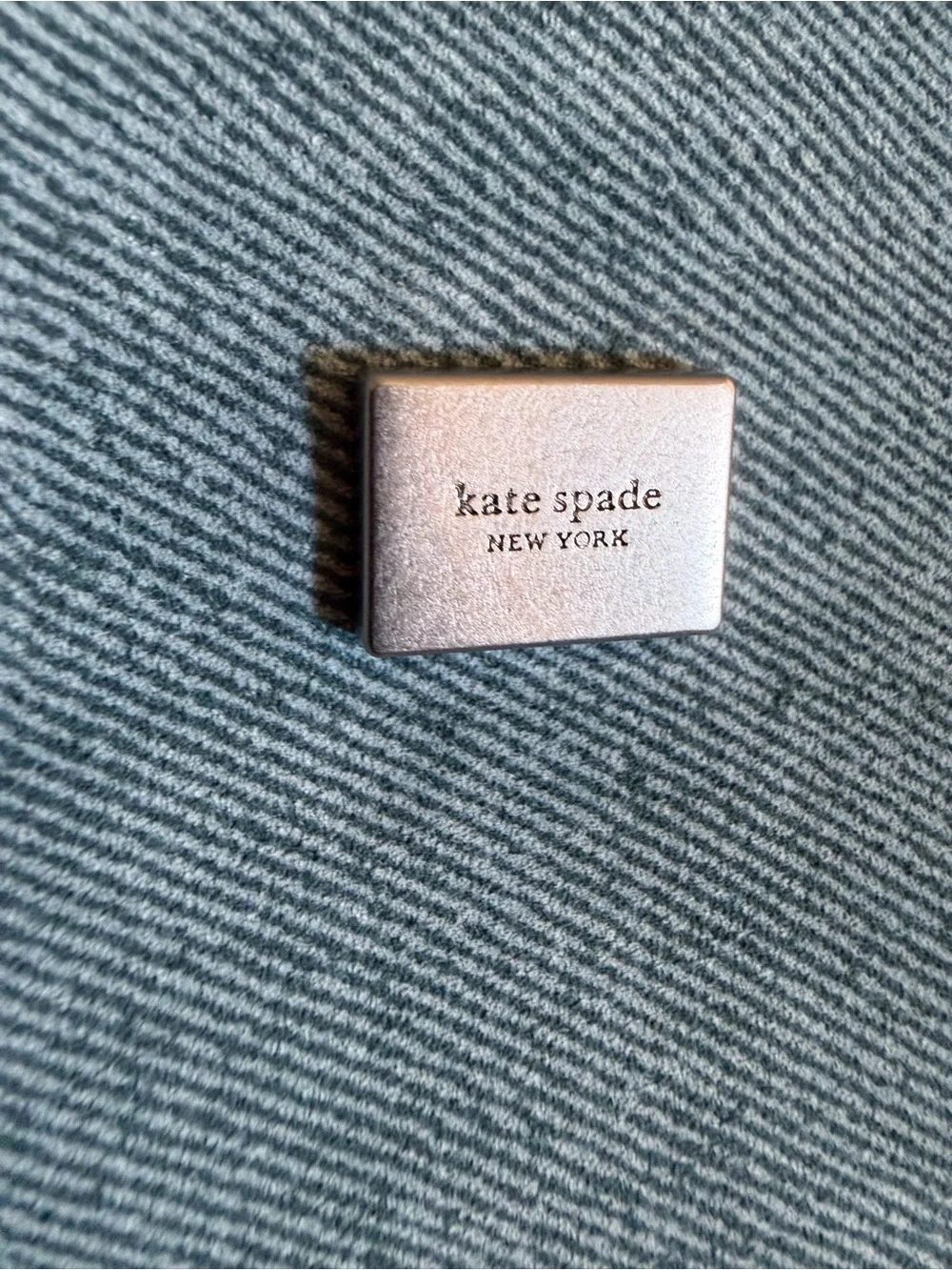 Kate Spade New York Deco Denim Suede Hobo Crossbody NWT
