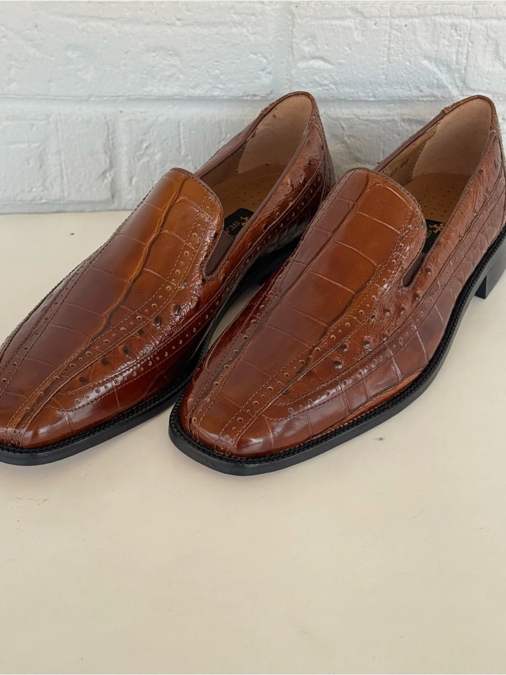 Stacy Adams ✨brown leather
