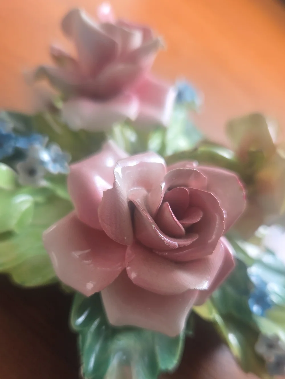 Capodimonte Roses procelian capodimonte