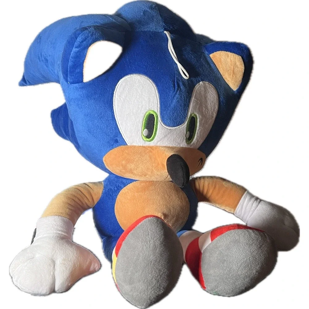 Sonic the Hedgehog Plush Stuffed Animal Toy SEGA Blue Speedster Collectible