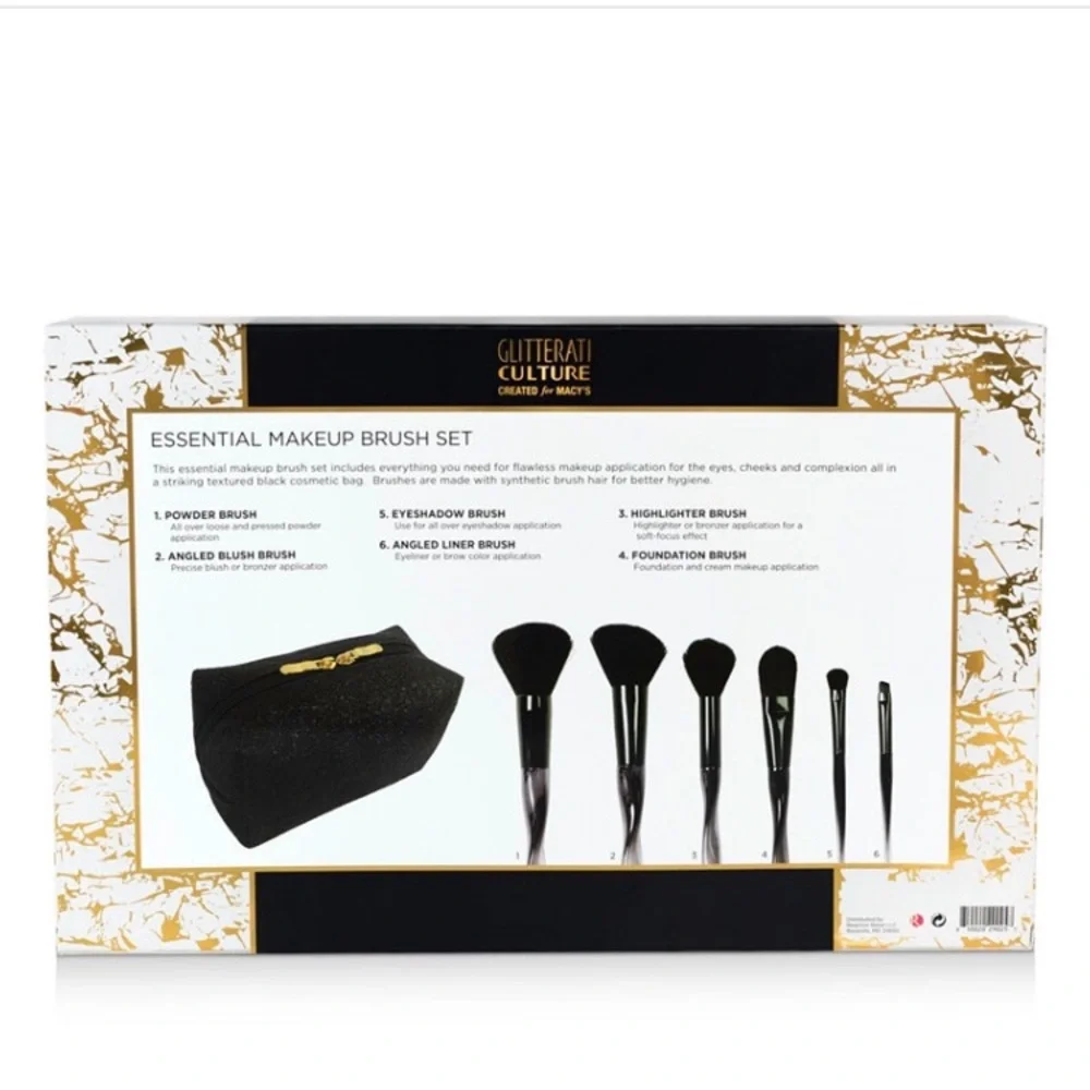 Glitterati Culture six brushes