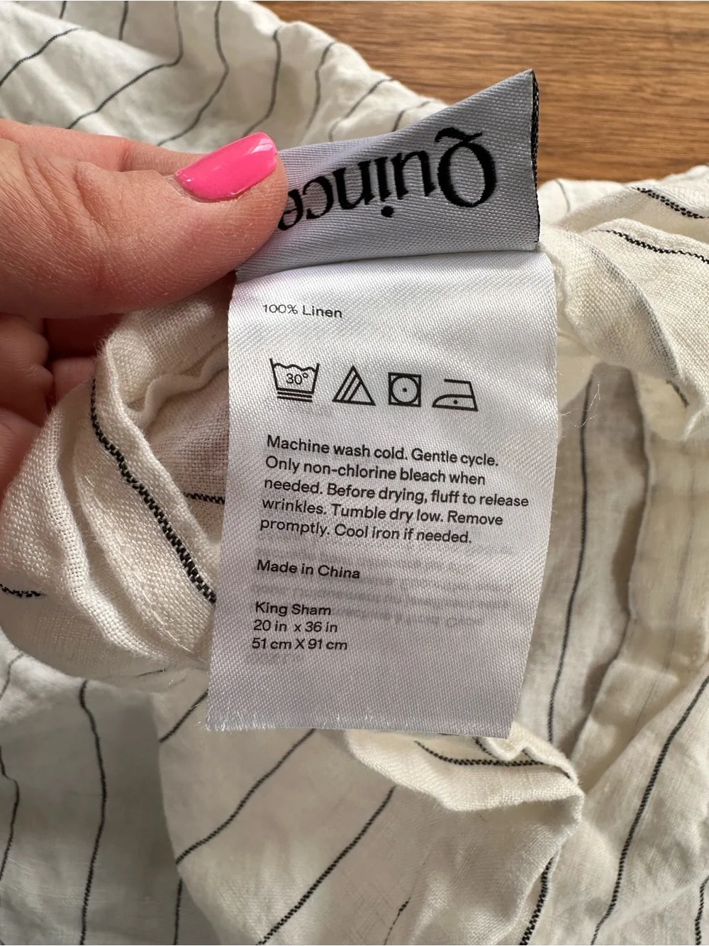 Quince Linen Sheet Set