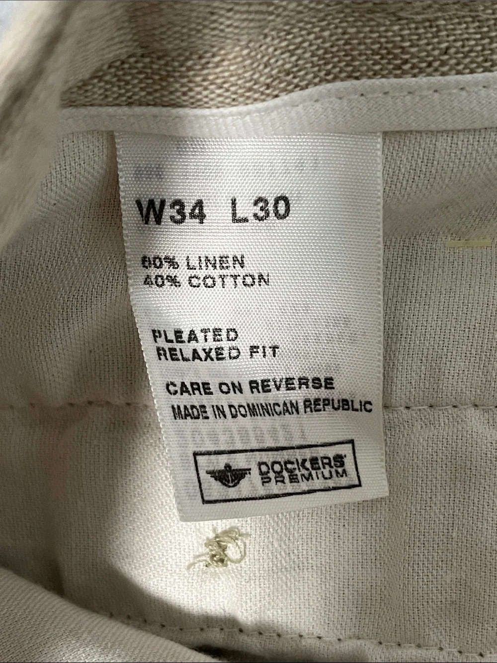 Dockers irish linen