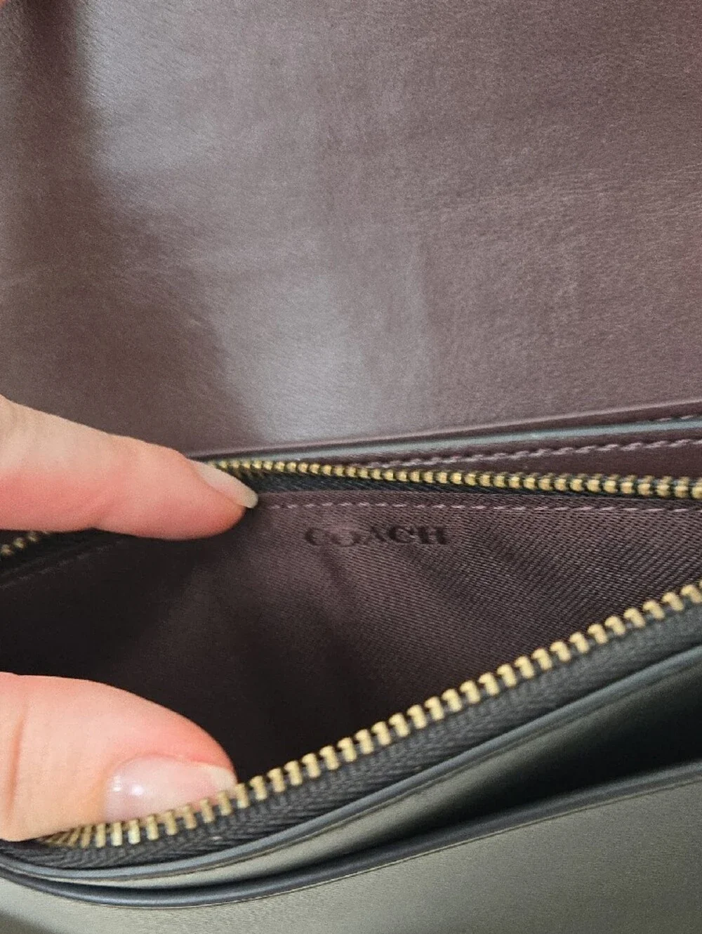 Coach compact crossbody