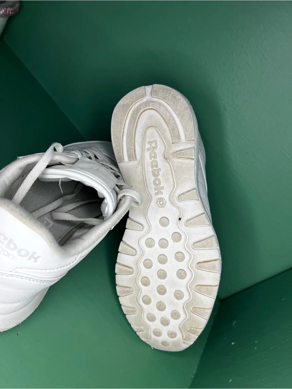 Reebok all white