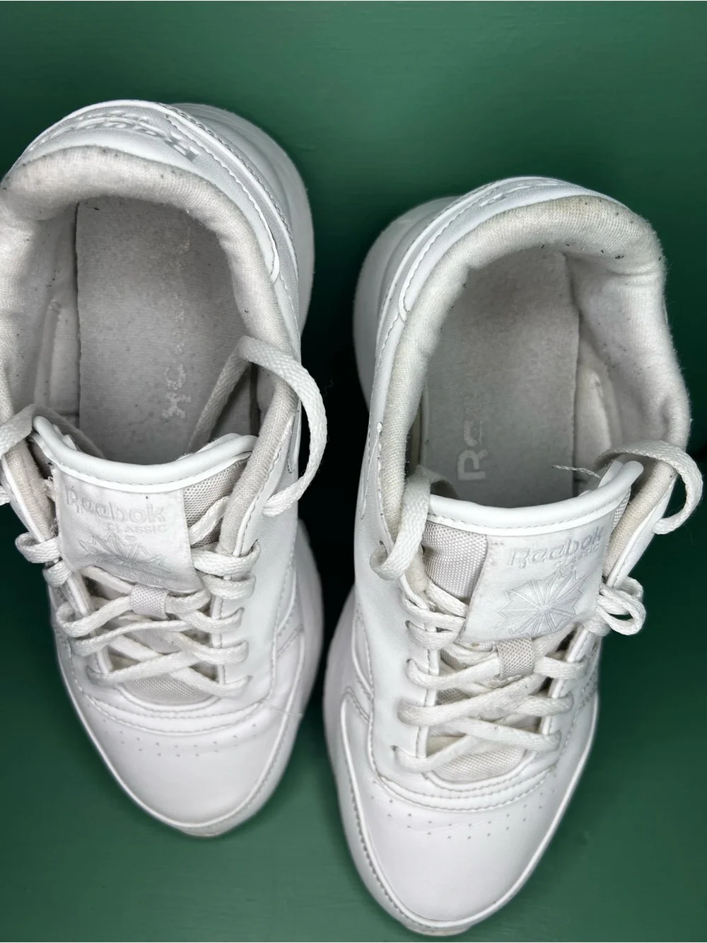 Reebok all white