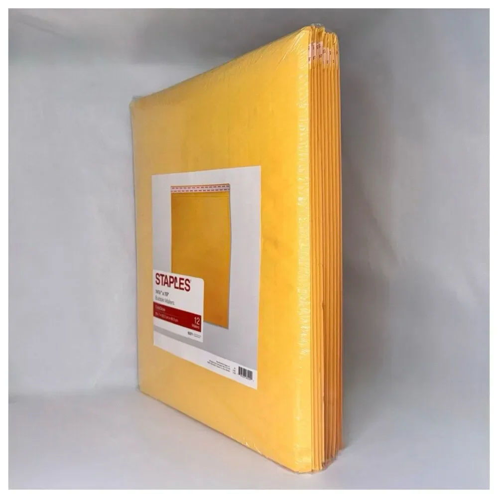 Kraft Bubble Mailers, #7 Envelopes Bags Self Seal 14 1/4