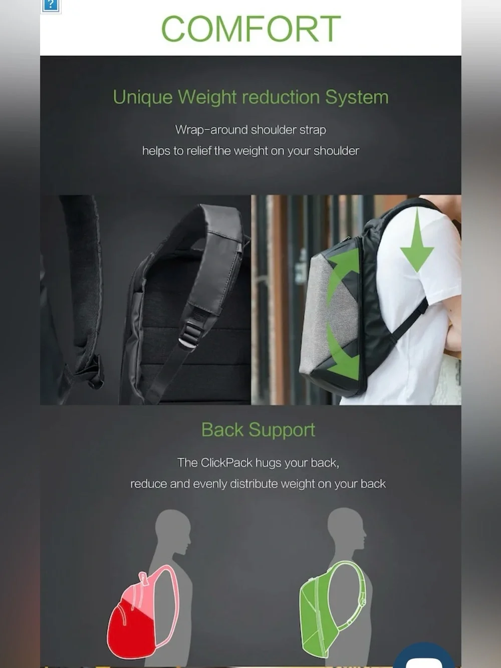 Korin ClickPack Pro Anti-Theft Backpack | TSA Lock | Laptop Travel Backpack