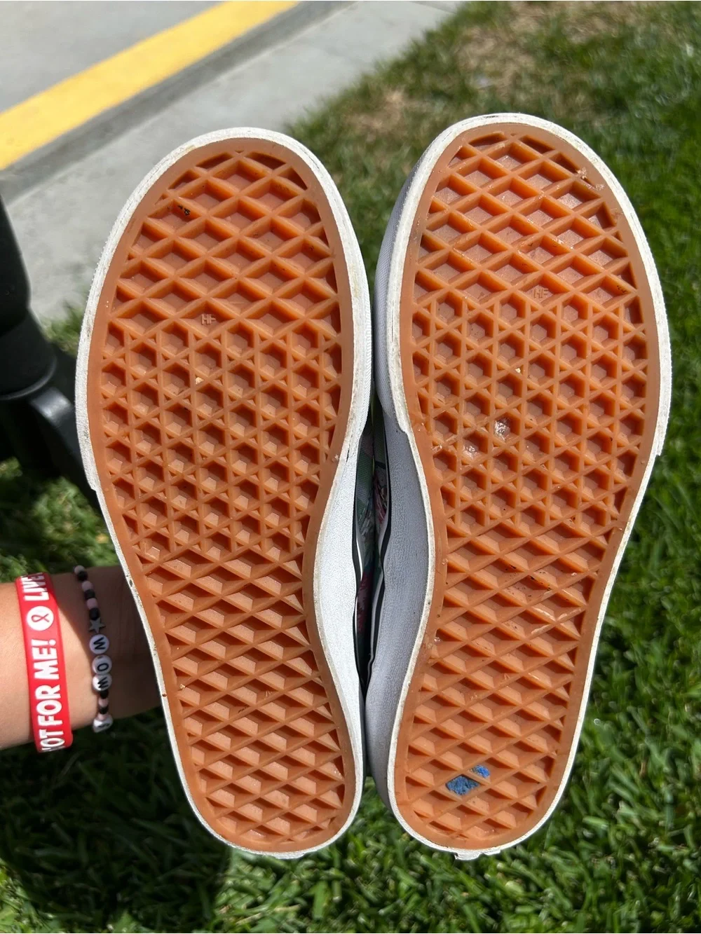 Vans x Disney Kids' Alice in Wonderland Slip-On Shoes