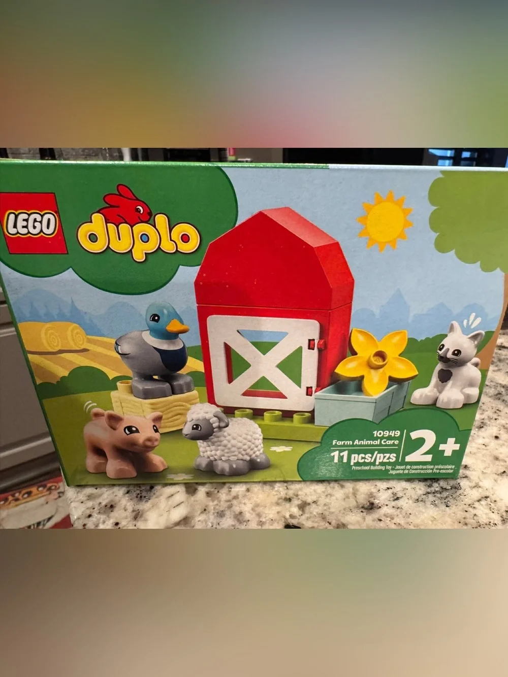 Red Farm Animal Care Playset