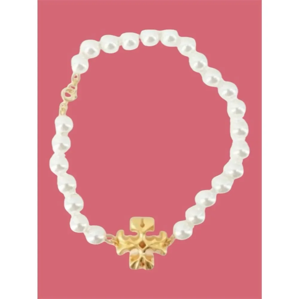 Tory Burch beads clasp burch