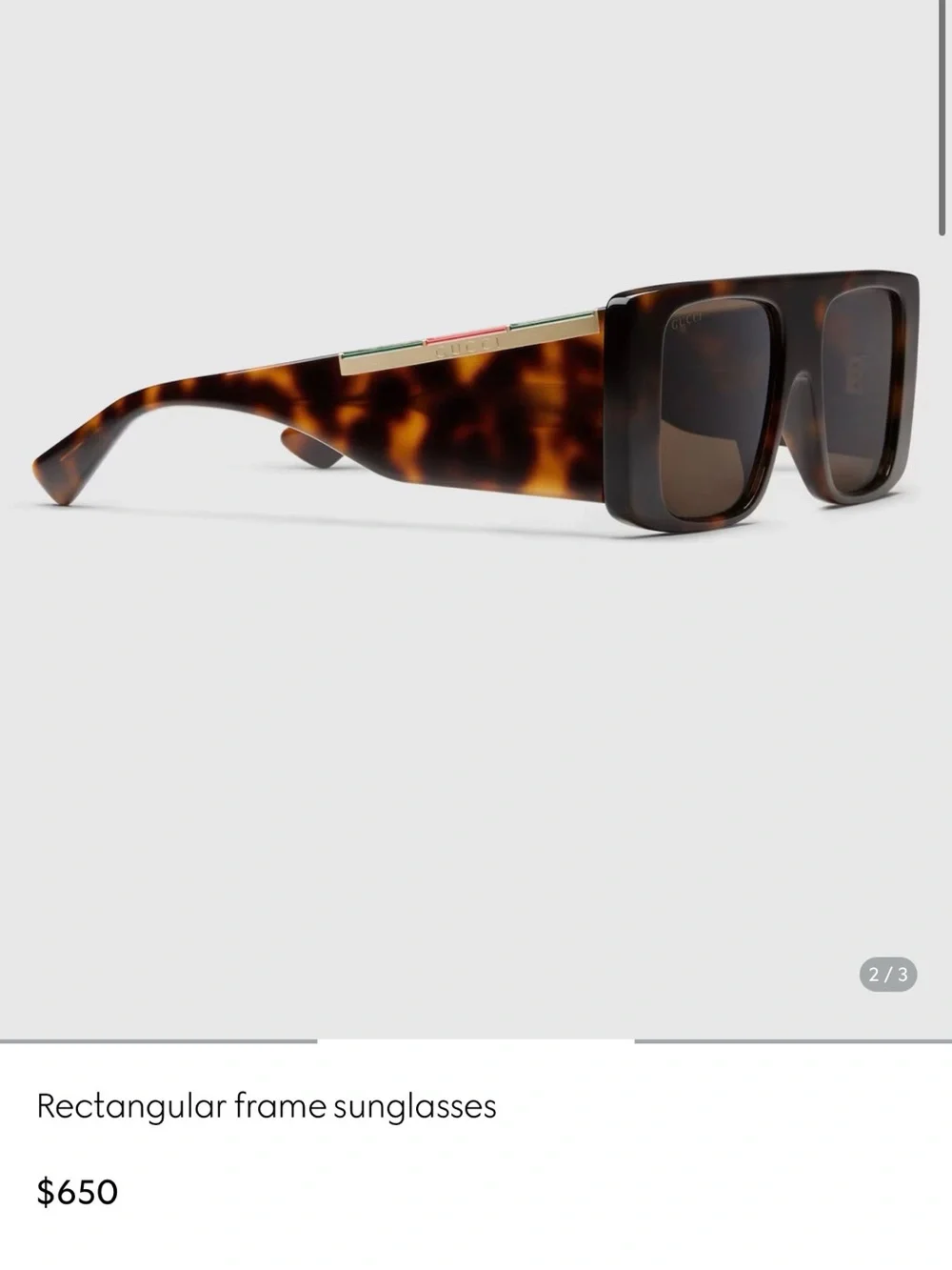 Gucci purchased from