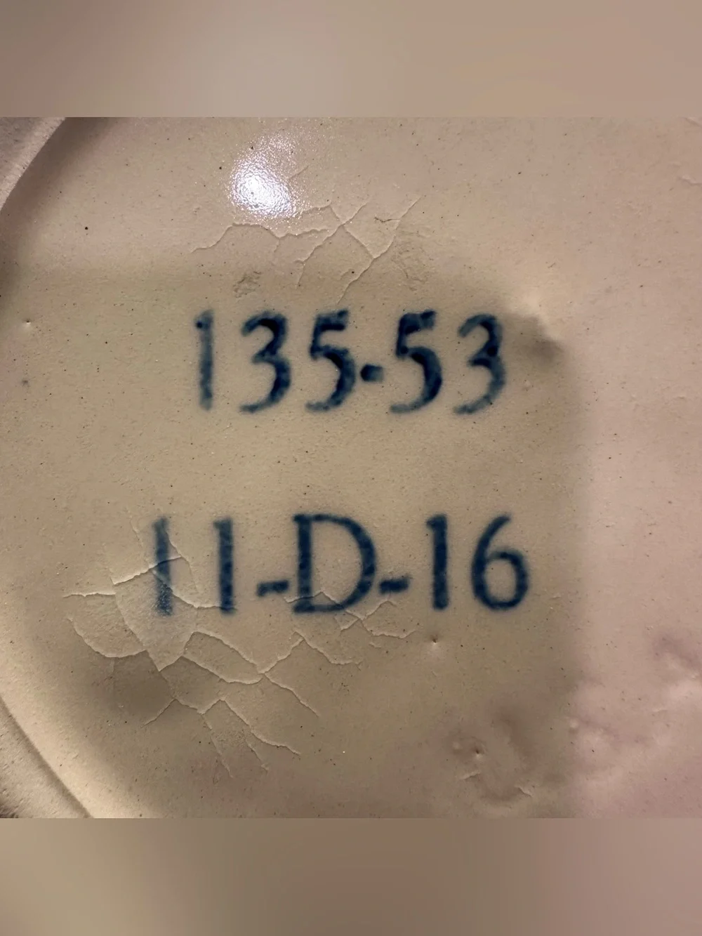 1953 McCormick Platte Valley Straight Corn Whiskey Jug 11-D16 4/5 Quart Empty