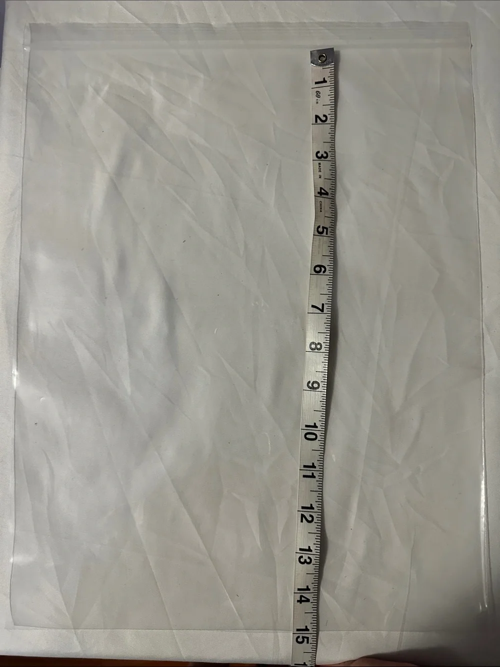 Clear Zip Top Poly Bags 12