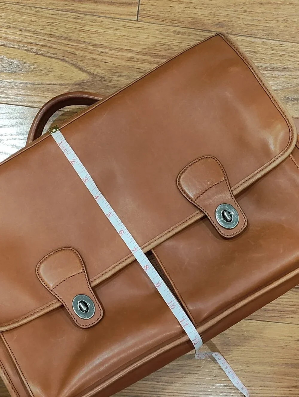 Tan Messenger Bag- Classic Professional Satchel