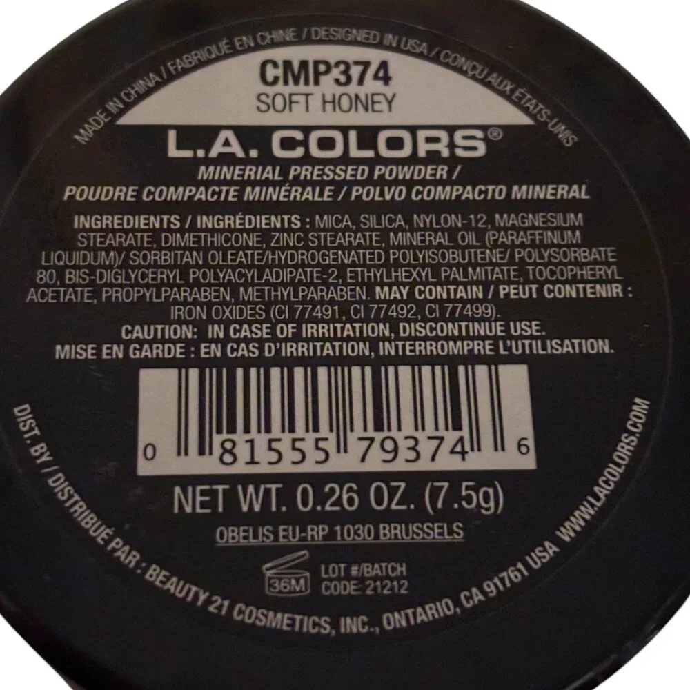 L.A. Colors powder honey