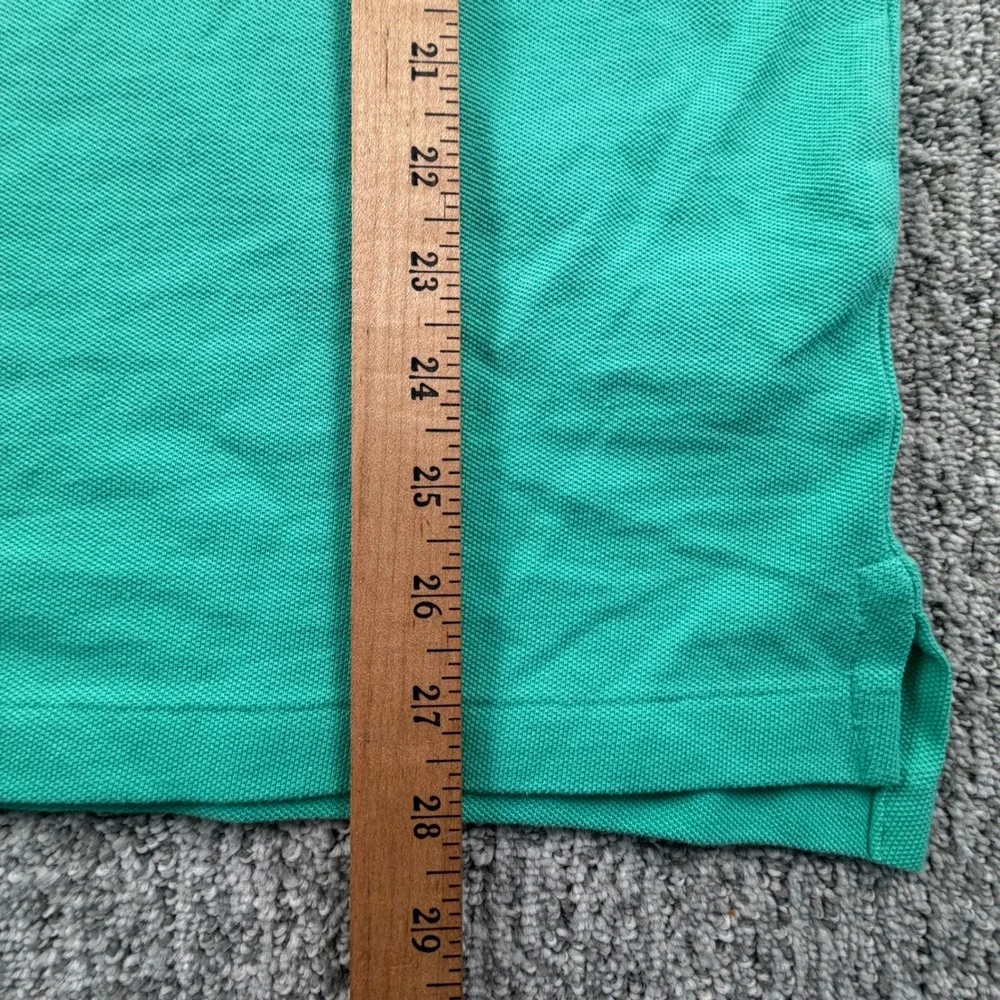 Polo Ralph Lauren Polo Shirt Men M Green Classic Fit Pink Pony NWT