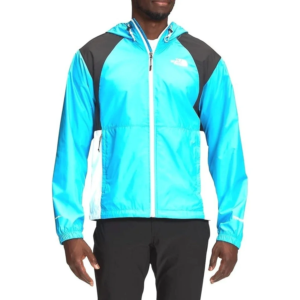 The North Face Hydrenaline‎ Windbreaker Jacket 2000 Mens Size M Blue/Black