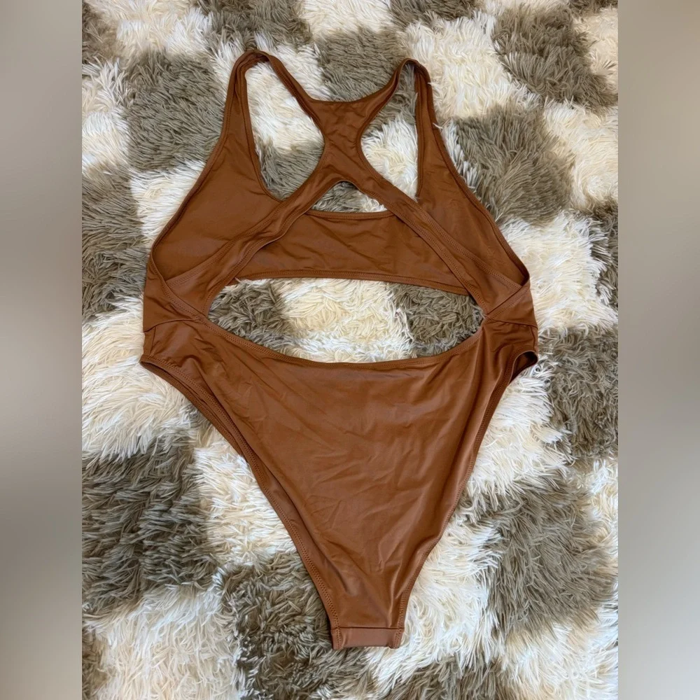 NEW SKIMS Monokini 4X Almond