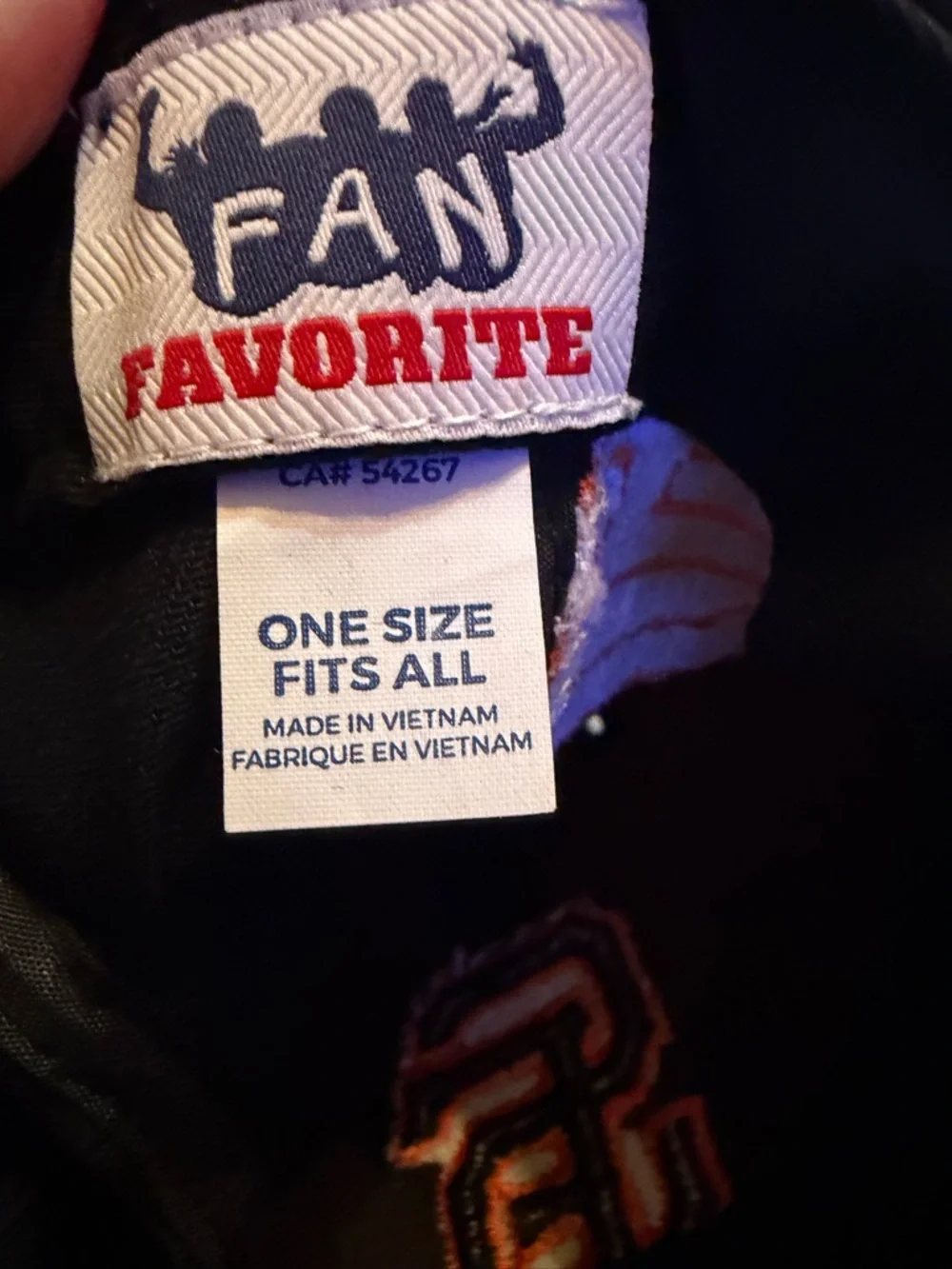 San Francisco Giants Orange &‎ Black Baseball Cap
