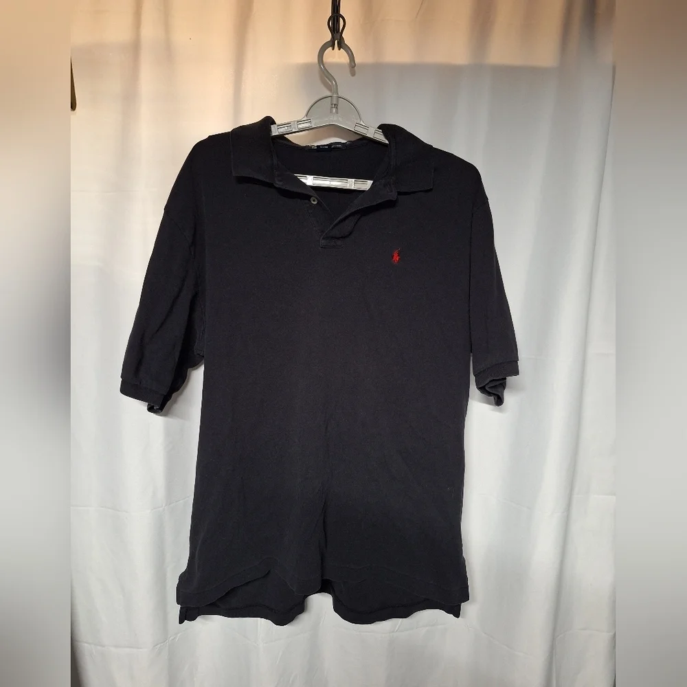 Ralph Lauren Black Polo Shirt