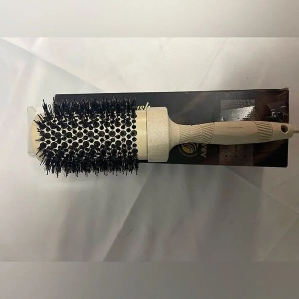 New Aimike Wooden round hair brush‎