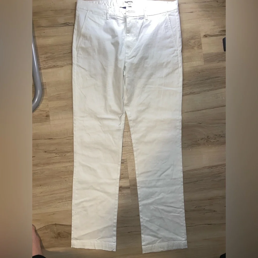 NWOT Goodthreads Men's Cream Skinny Fit Chino Pants