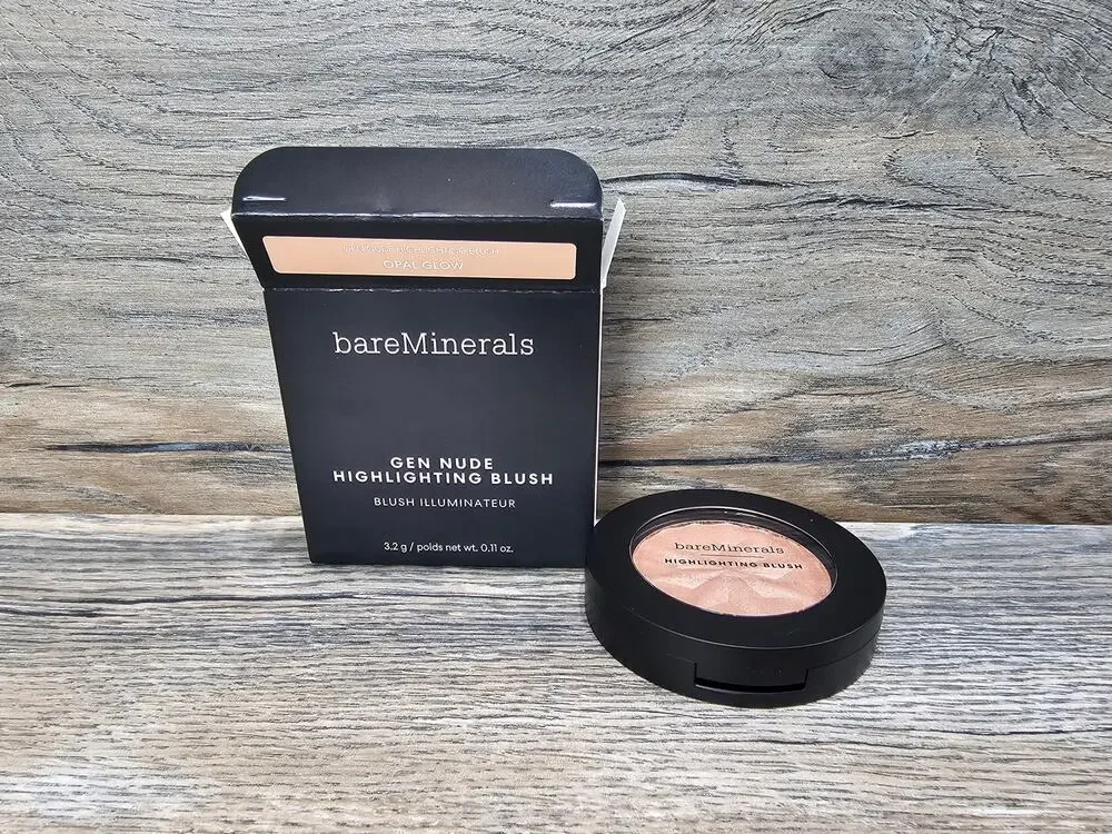 bareMinerals Gen Nude Highlighting Blush  Shade Opal Glow 0.11oz/3.2g