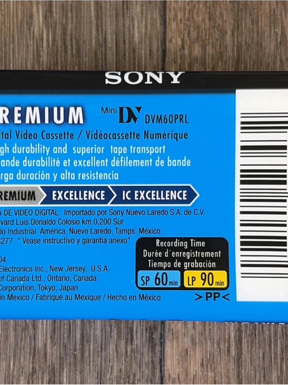 Sony minidv dvc