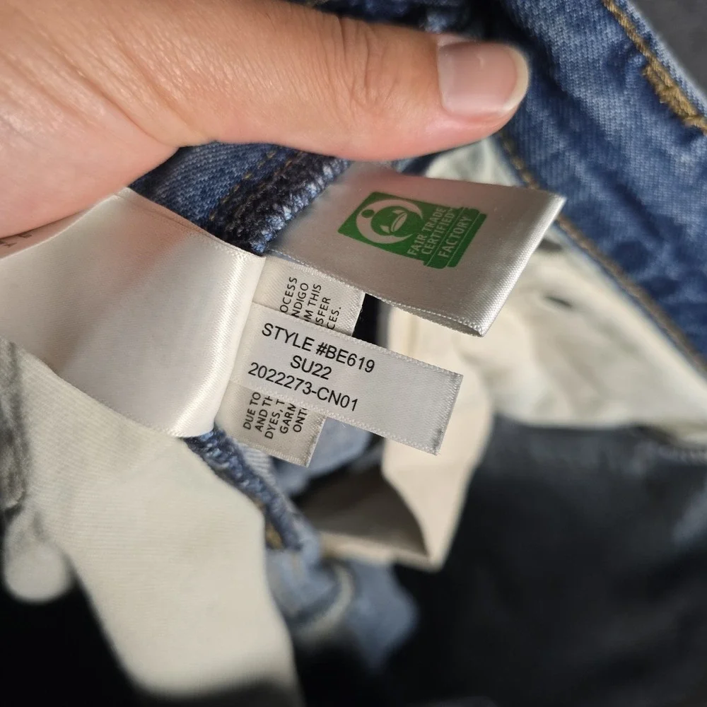 J. Crew 31x31 measured