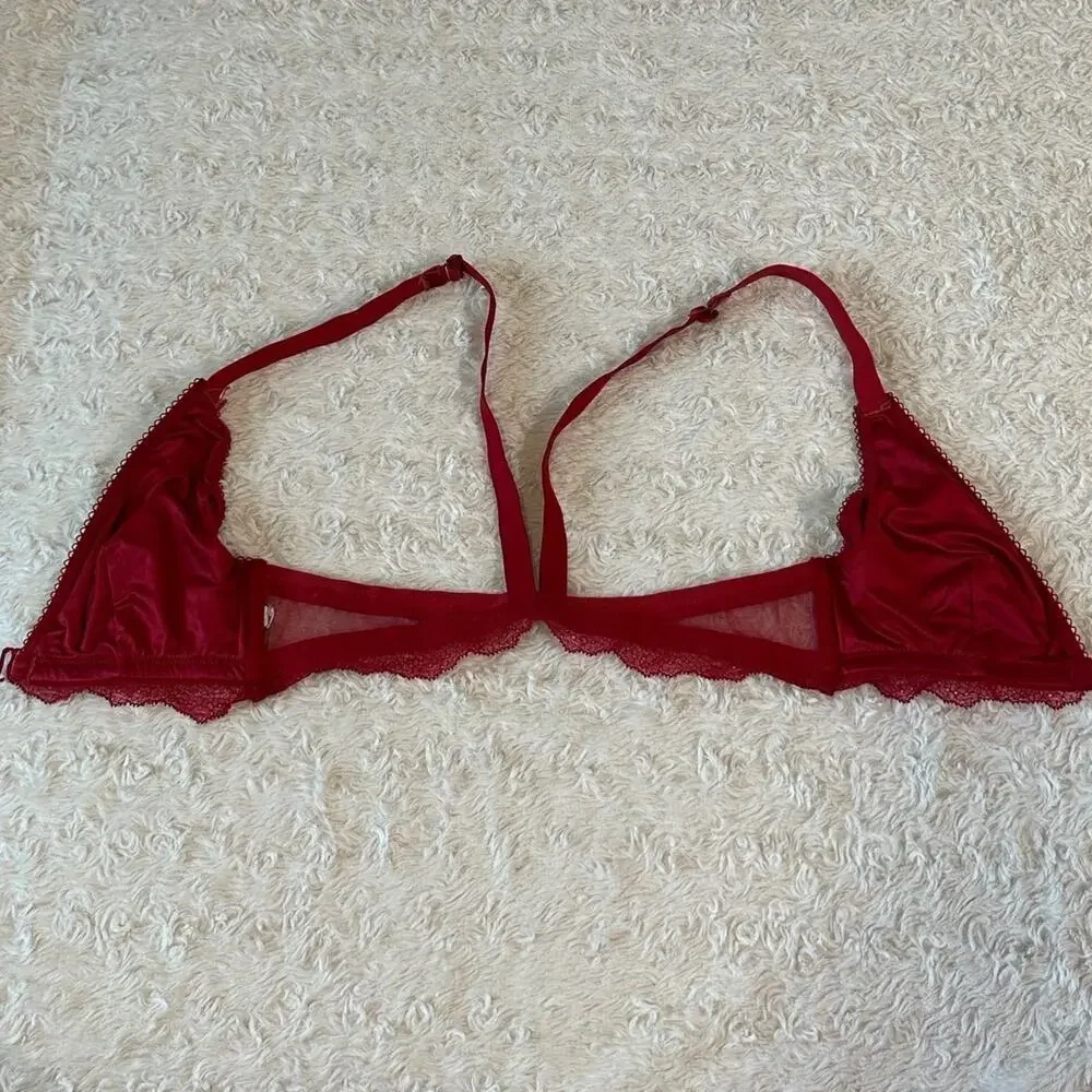 Victoria’s Secret Red Lace Bralette