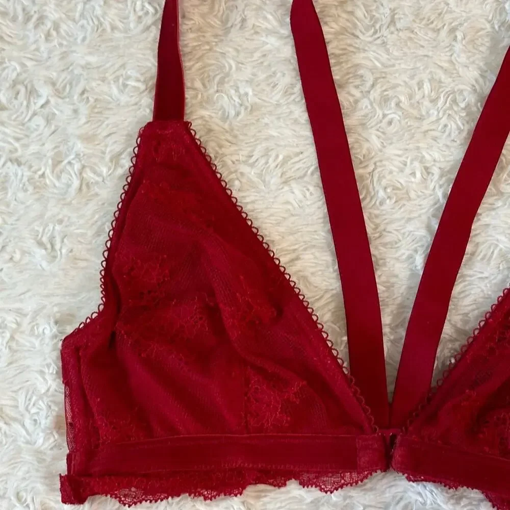 Victoria’s Secret Red Lace Bralette