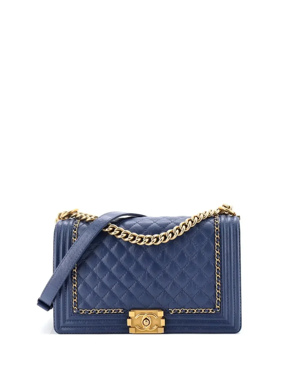 Chanel Jacket Boy Flap Bag Quilted Aged #228727C38B
