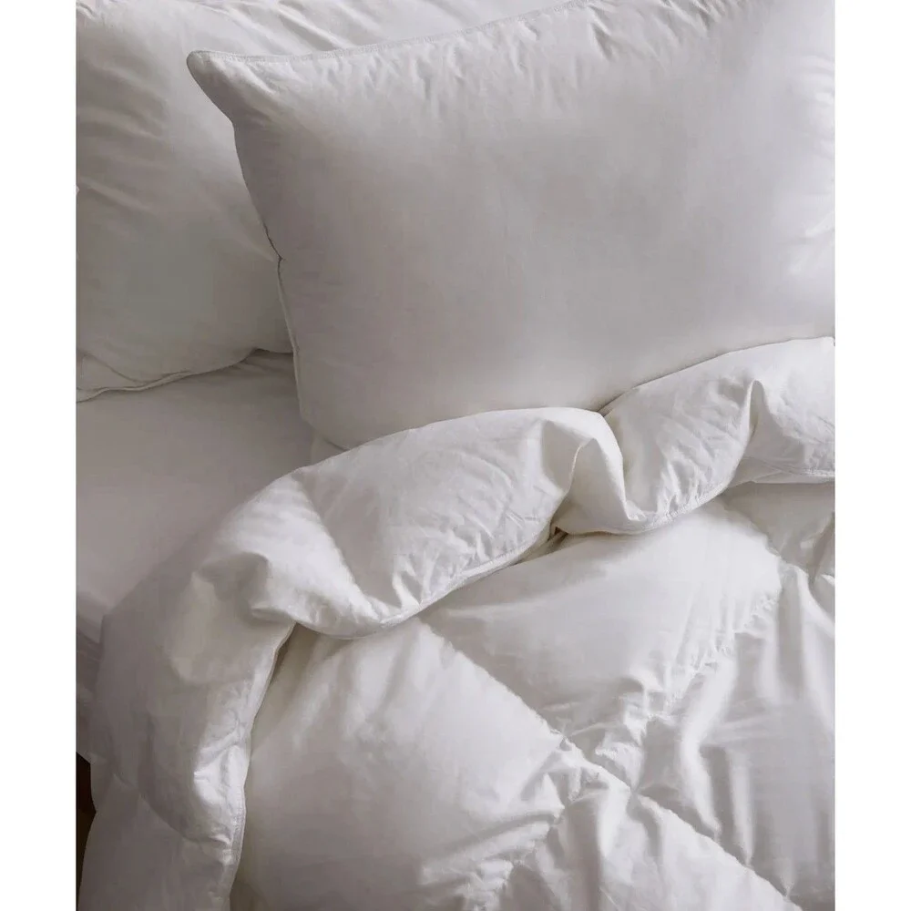 Quince Full/ Queen Premium Down Alternative Comforter Duvet White $134 Retail